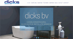 Desktop Screenshot of dicksbv.nl